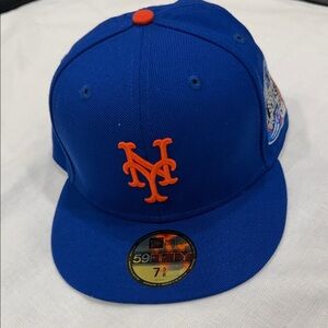 New Era Mets Royal Blue & Orange Fitted Cap